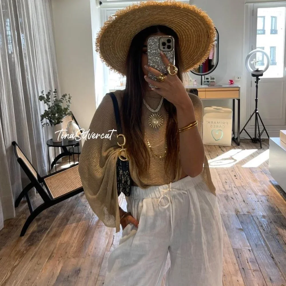 BLOGGER'S FAVE! Zara Fine Knit Cape NWT_5